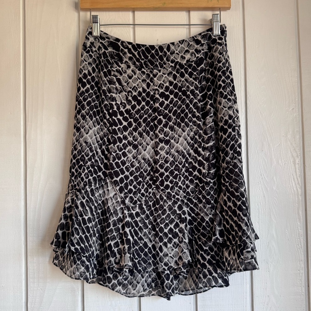 Vintage Sunny Leigh Y2K Snake Print Skirt